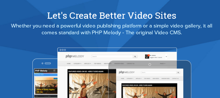 PHP Melody v. 2.3.1 - Video CMS_0.png